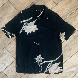All Saints floral pattern shirt GUC